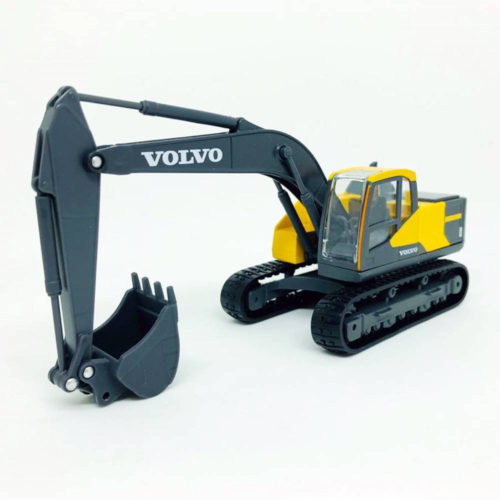 Miniatura Escavadeira Volvo Ec E Burago Shopee Brasil