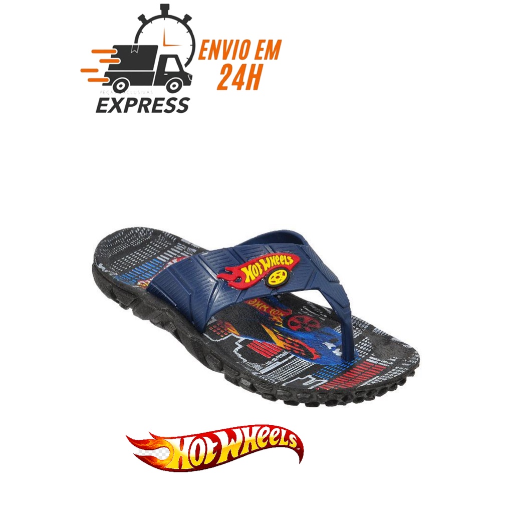 Sandália Chinelo Infantil Homem Aranha thor ben 10 hot whells
