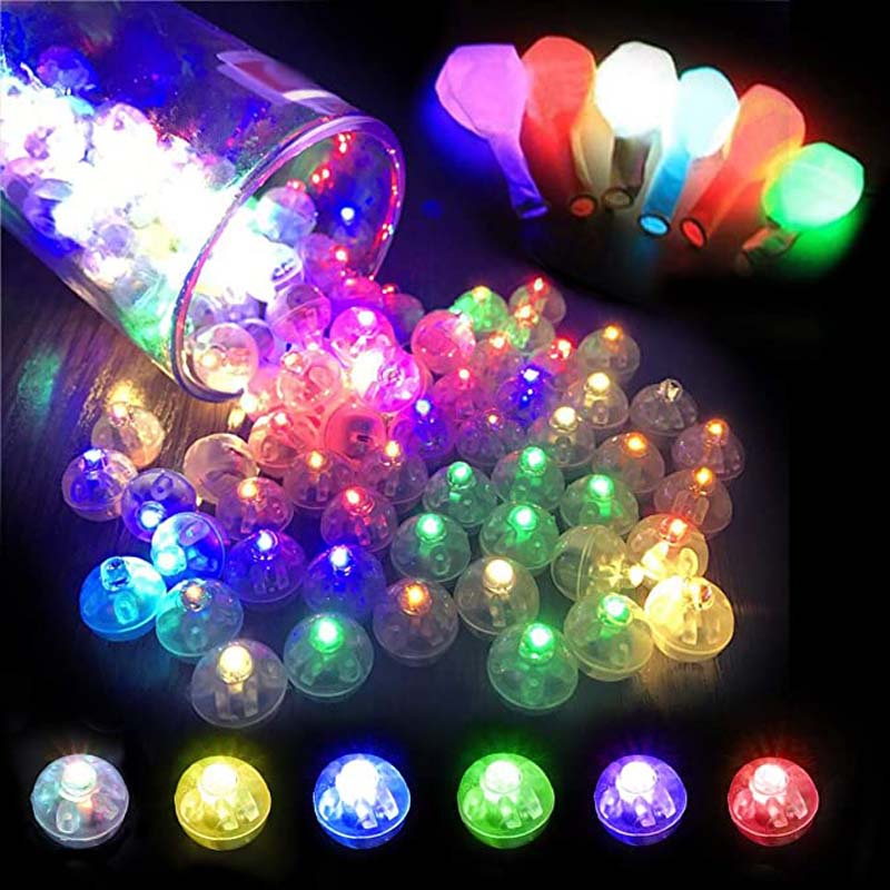 Pcs Mini L Mpadas De Bal O Prova D Gua Led Balloon Decorativa