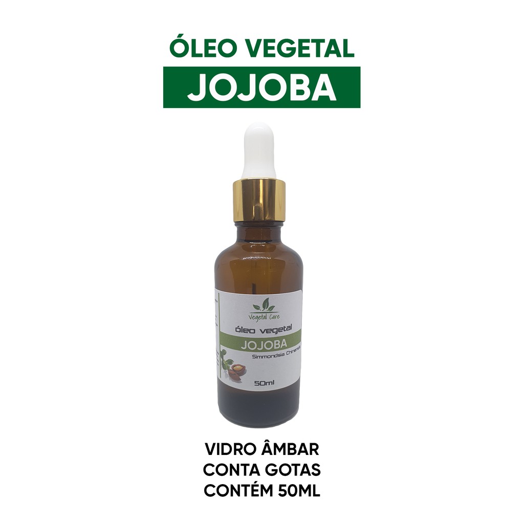 Óleo Vegetal de Jojoba Puro 50ml Shopee Brasil