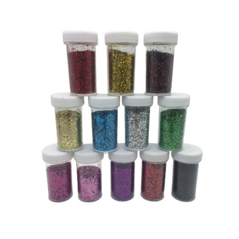 Kit Potes De Glitter Grande Sortidos Shopee Brasil