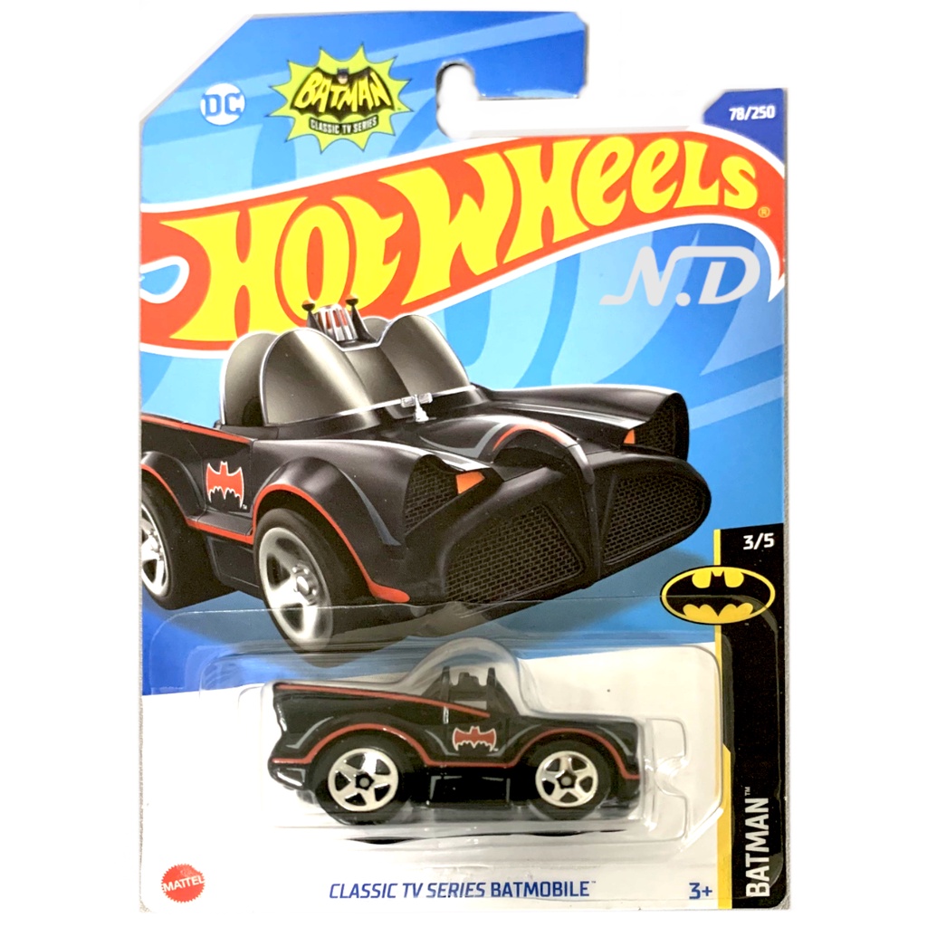 Hot Wheels CLASSIC TV SERIES BATMOBILE BATMAN Original Mattel Lacrado