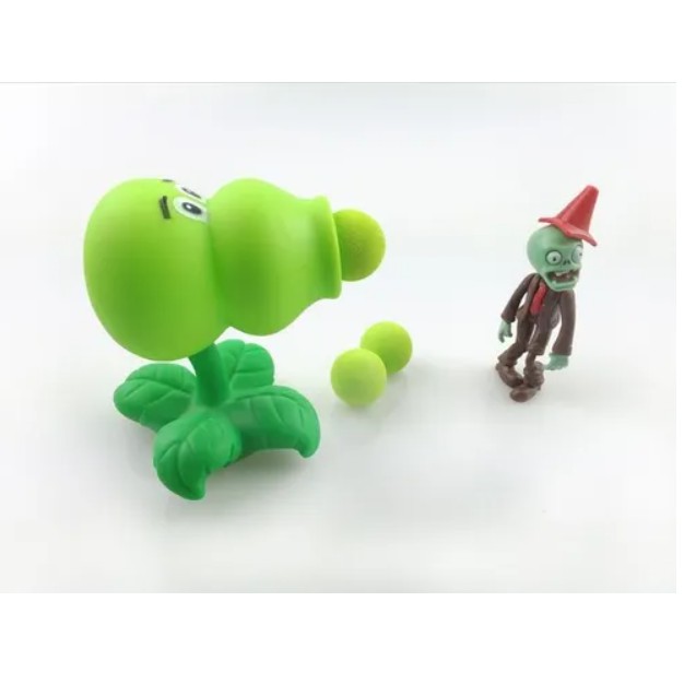 Plantas Vs Zombies Planta Zombie Brinquedo Divertido Kit 00602