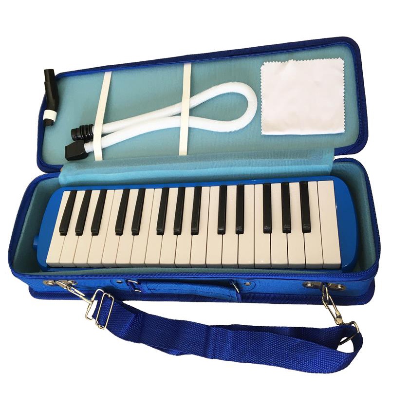 Escaleta Azul Melodica 32 Teclas Importada Estojo Luxo Shopee Brasil