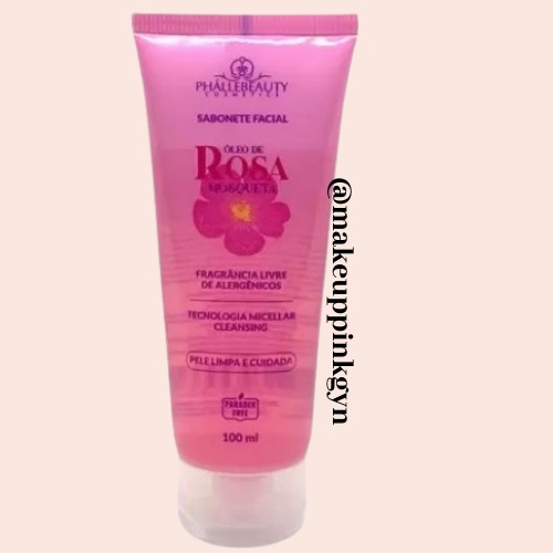 Sabonete Facial Rosa Mosqueta Phallebeauty Shopee Brasil