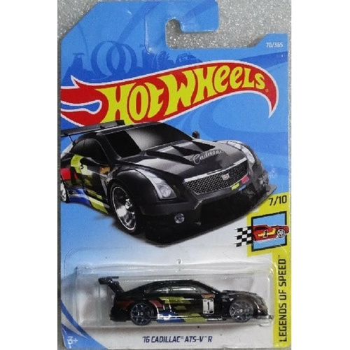 Miniatura Hot Wheels Cadillac Ats V R Legends Of Speed Shopee Brasil