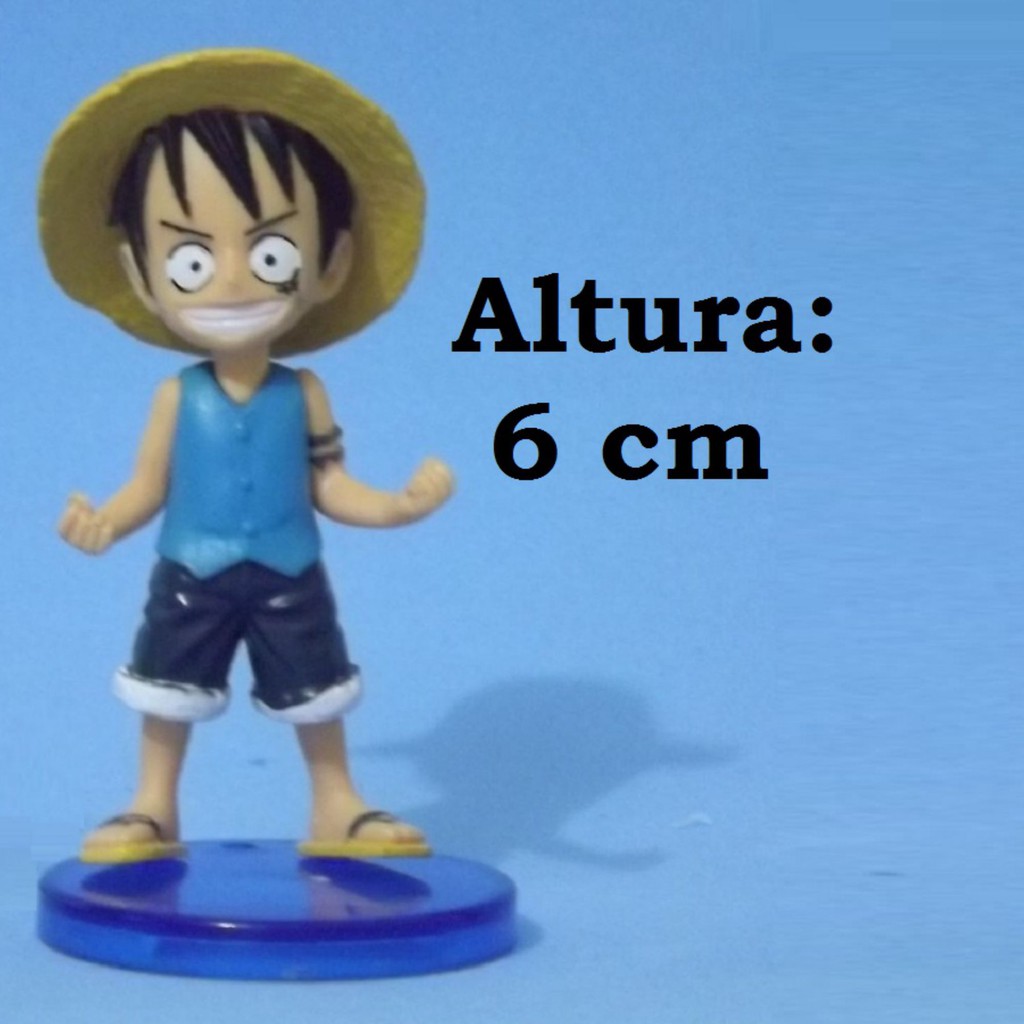 Figure Anime One Piece Personagem Luffy Pvc Fg Boneco Miniatura