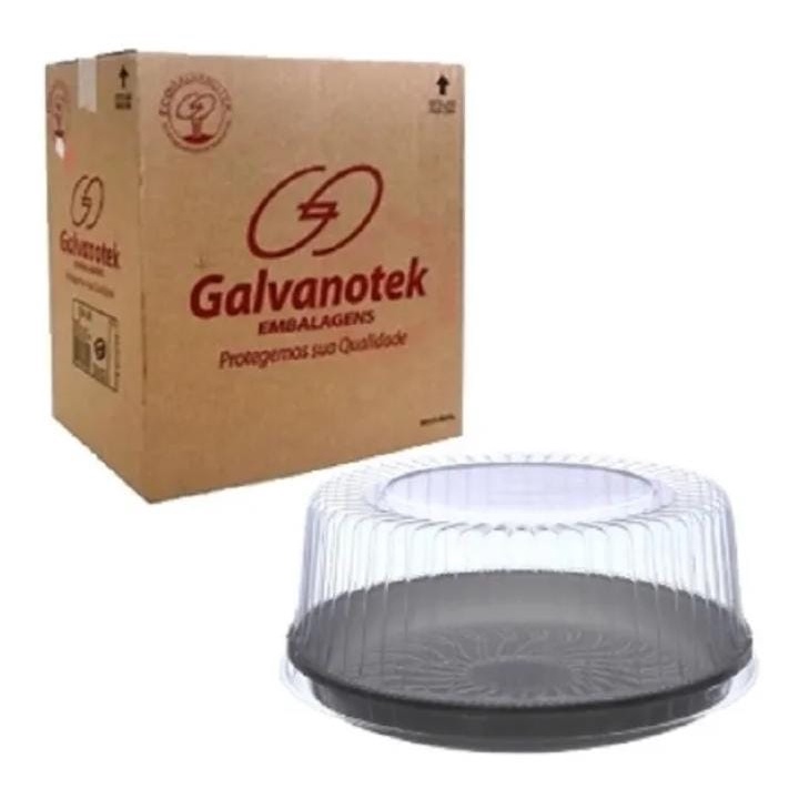 Embalagem Bolos Tortas Galvanotek G Kit Unidade Shopee Brasil