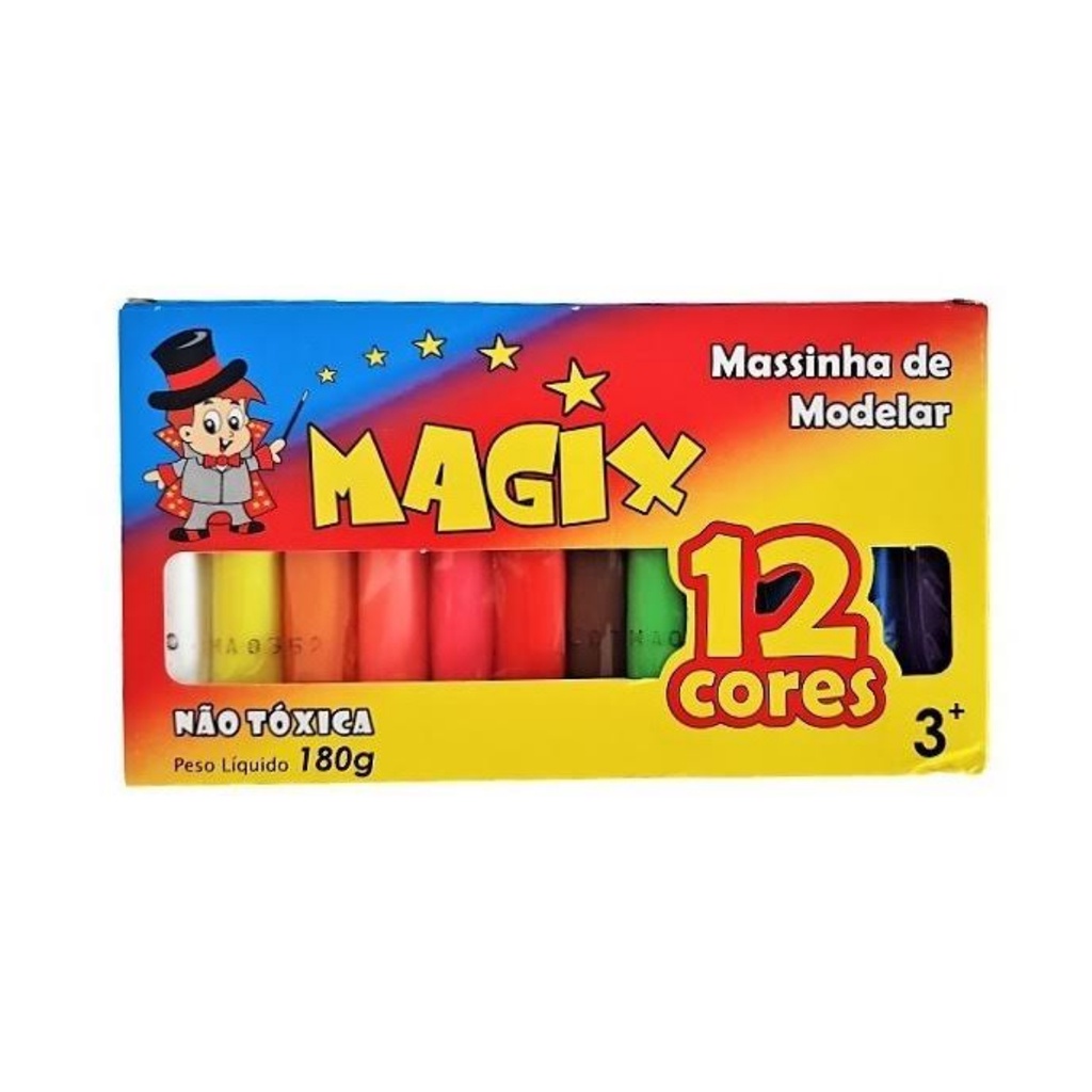 Kit Massinha De Modelar Cores Escolar Infantil Shopee Brasil