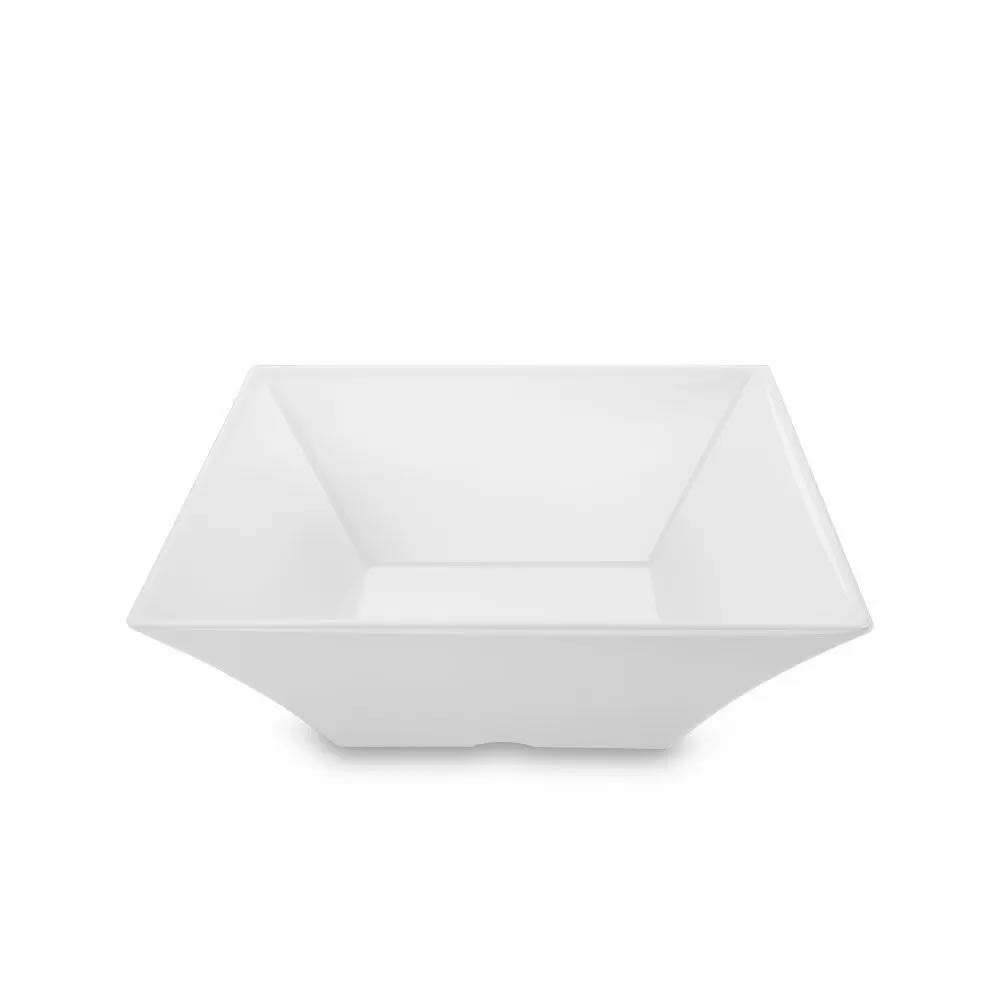 Saladeira Litros Melamina Cm Branco Square Haus Produto De