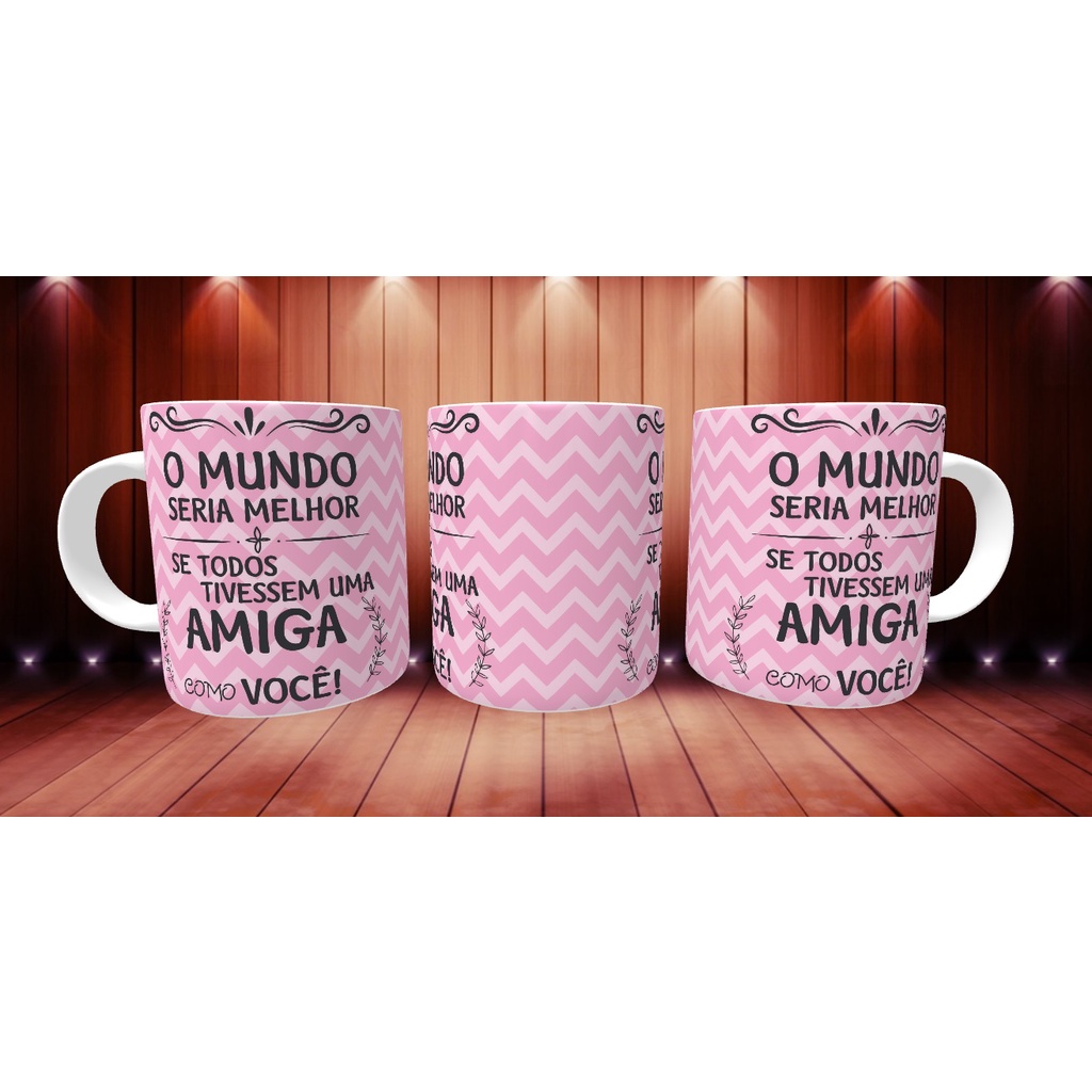 Caneca X Cara Amiga Amizade Frases Porcelana Ml Md Shopee Brasil