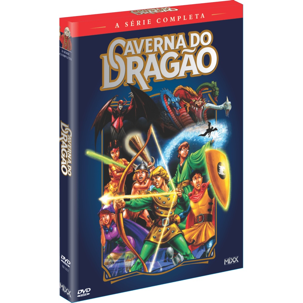 Dvd Box Caverna Do Drag O A S Rie Completa Discos Vinyx