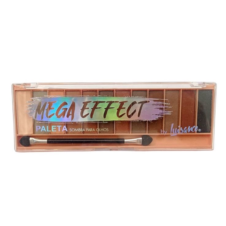 Paleta De Sombras Nude Mega Effect Luisance Shopee Brasil