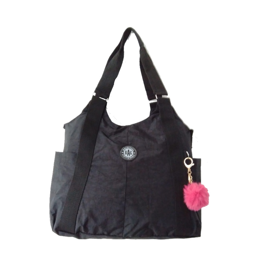 Bolsa Feminina Grande Nylon Tactel Ombro Alças Transversal Shopee