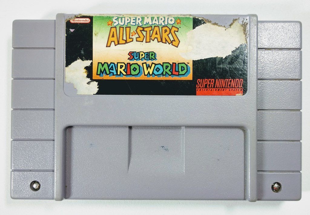 Jogo Super Mario All Stars Super Mario World Original SNES Super