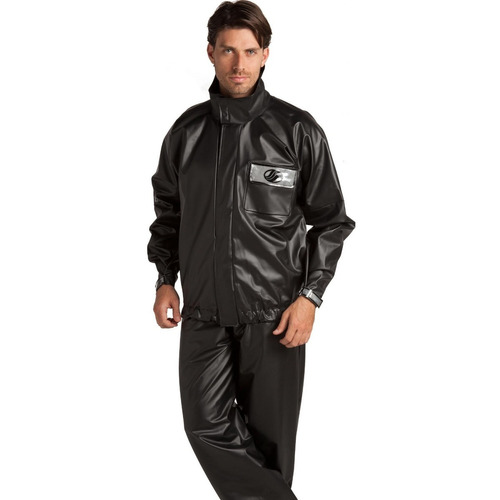 Capa Chuva Moto Alba Europa Pvc Motoqueiro Motoboy C Gola Tamanhos M