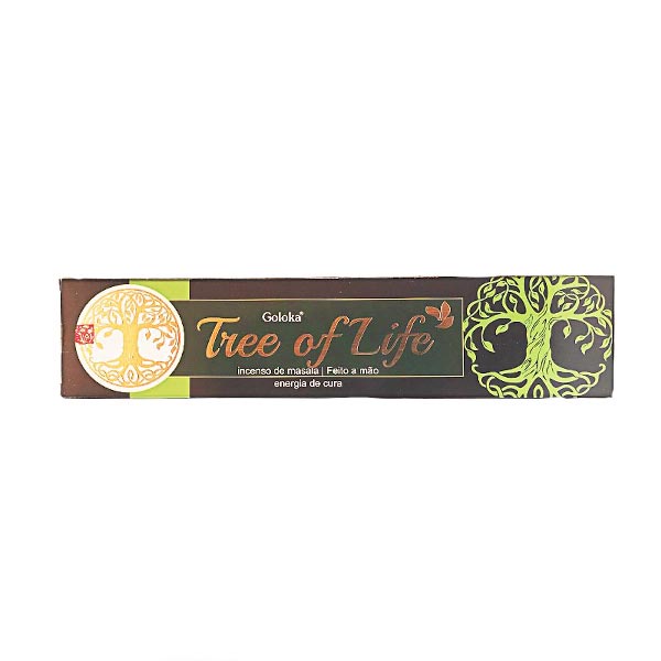 Incenso Goloka Massala Tree Of Life Shopee Brasil