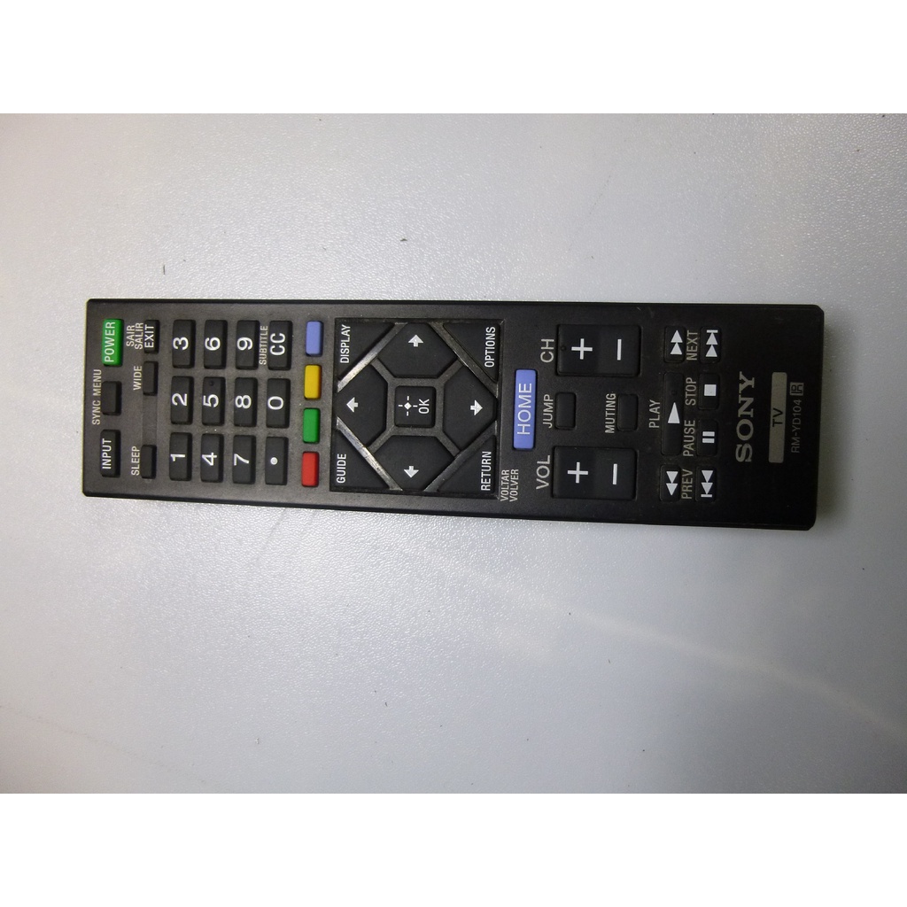 Controle Remoto Tv Sony Led E Lcd Rm Yd104 Shopee Brasil