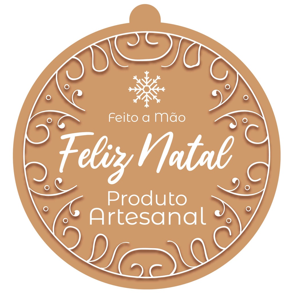 Etiqueta Adesiva Natal Kraft X Cm C Pacote Shopee Brasil