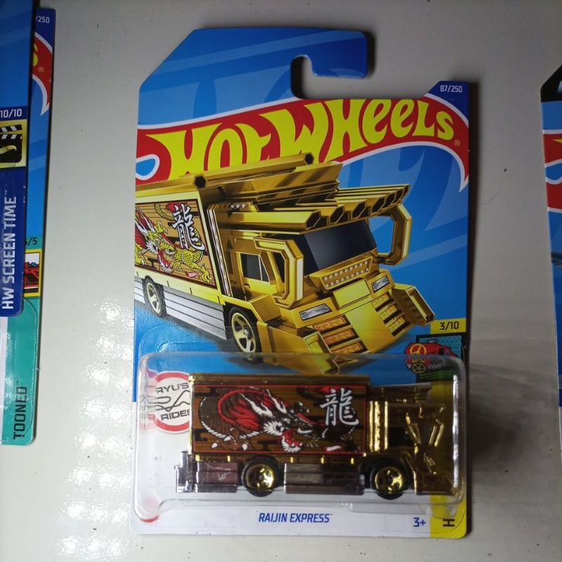 Hot Wheels Raijin Express Shopee Brasil