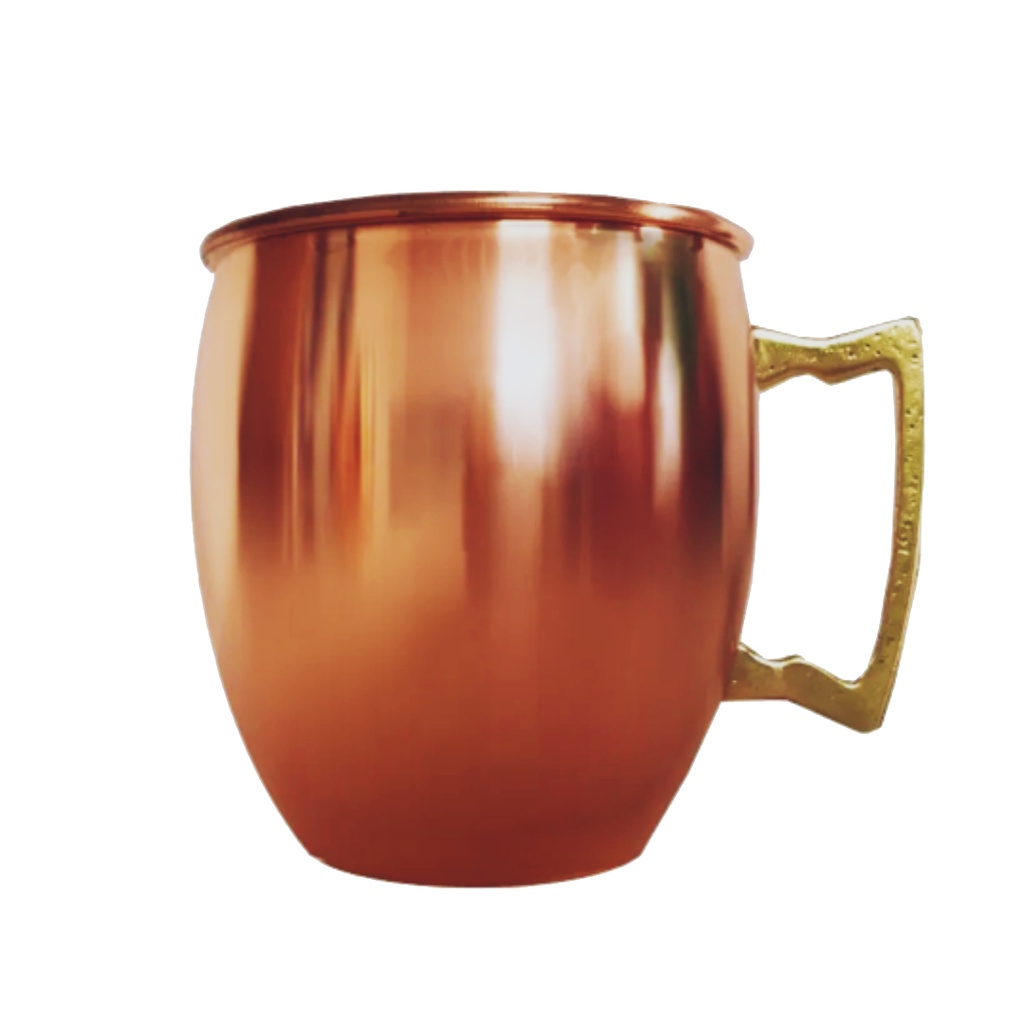 Caneca Moscow Mule Em Cobre Puro Ml Al A Em Bronze Shopee Brasil