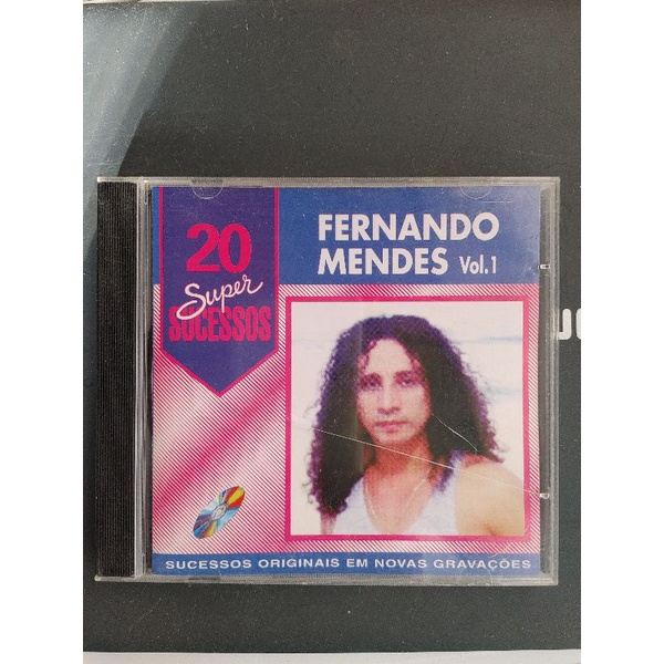 CD Fernando Mendes 20 Super Sucessos V1 Polydisc Sony ORIGINAL Tiragem