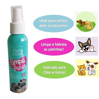 Limpa Patas Pets Para Cachorros E Gatos Higienizador De Patinhas Pet