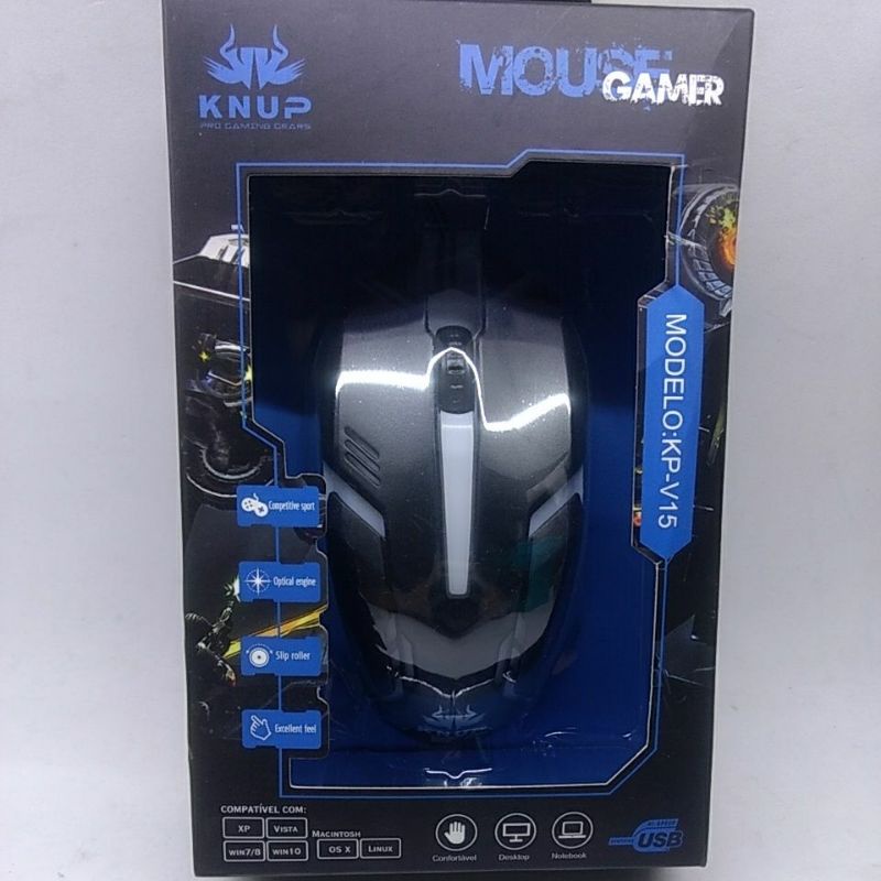 Mouse Gamer Knup Modelo Kp V Shopee Brasil