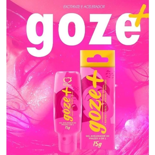 Gel Acelerador Do Prazer Estimulante Feminino GOZE MAIS 4 Em 1 15g