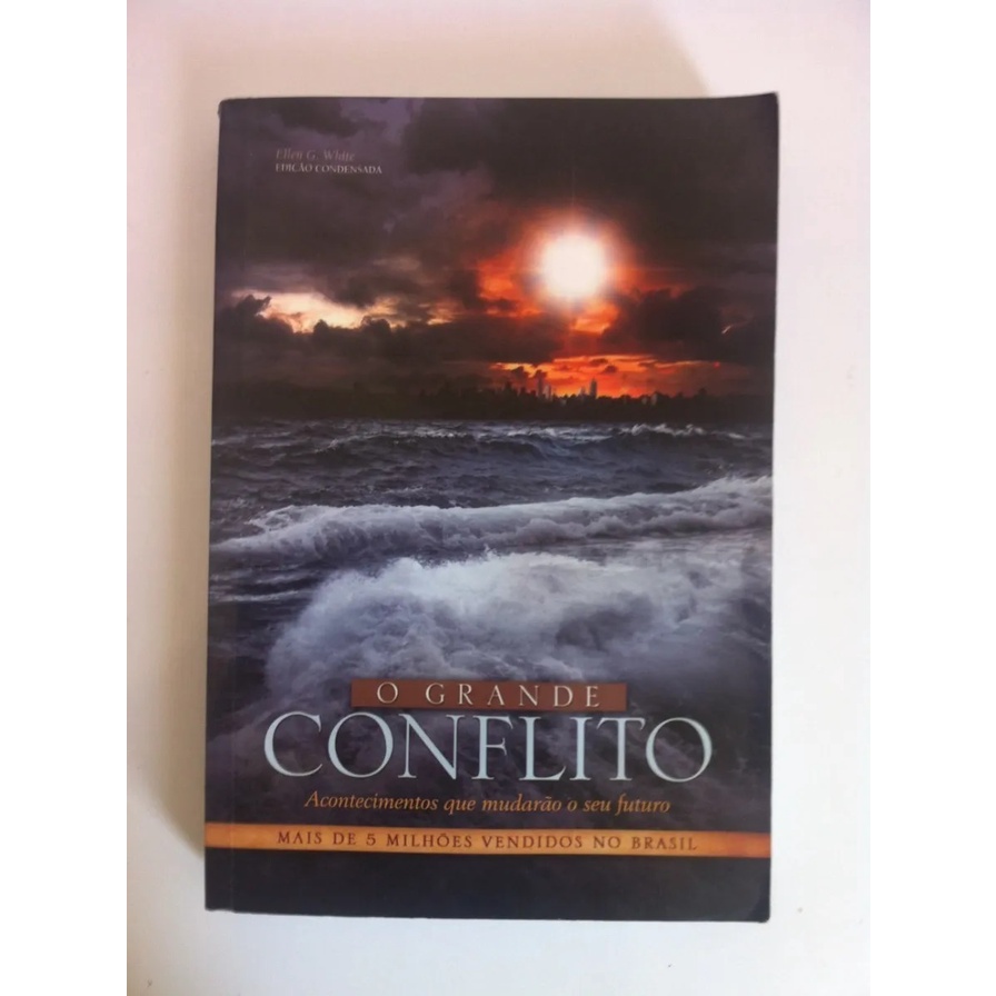 Livro O Grande Conflito Ellen G White Shopee Brasil