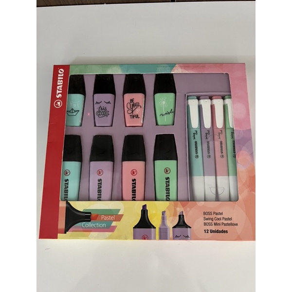 Kit Stabilo Pastel Collection Shopee Brasil