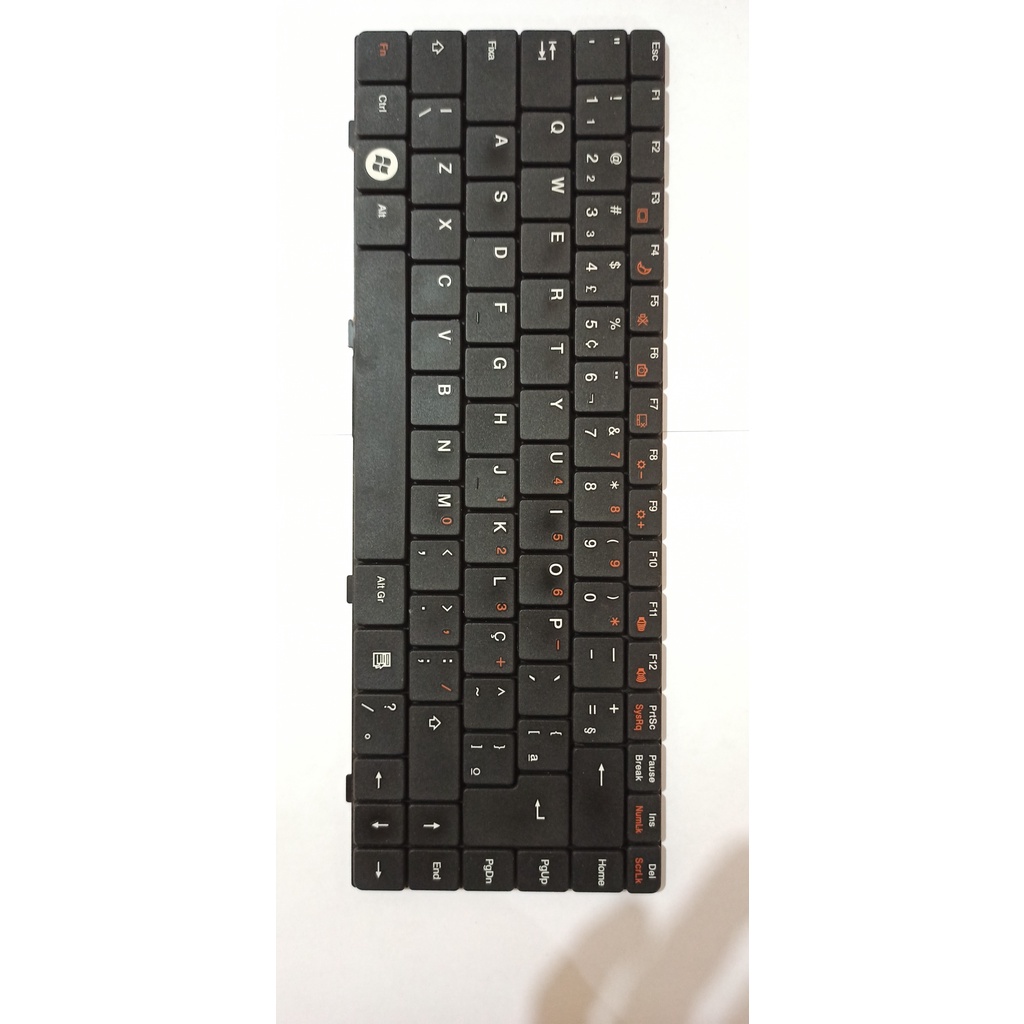 Teclado Itautec Infoway Notebook W W Shopee Brasil