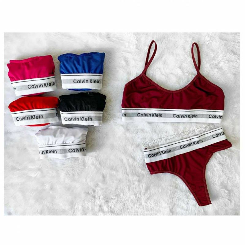 Conjunto Lingerie Calcinha e Sutiã de Microfibra Excelente Qualidade