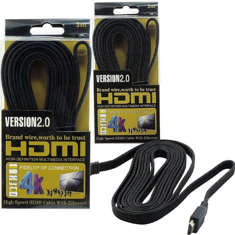 Cabo Hdmi Blindado Mt Shopee Brasil