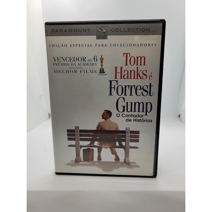 Dvd Filme Forrest Gump O Contador De Hist Rias Discos Shopee Brasil