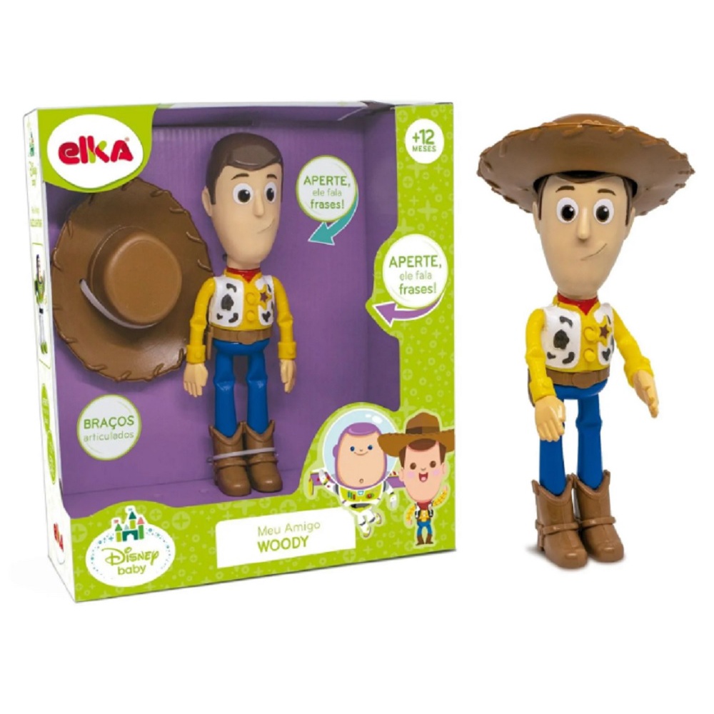 Boneco Woody Meu Amigo Toy Story Som Fala Frases Elka Shopee Brasil