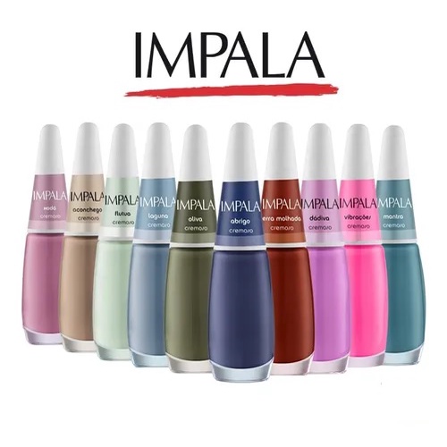 Esmalte Impala Cremoso Cor Da Sua Moda Cores Variadas Shopee Brasil