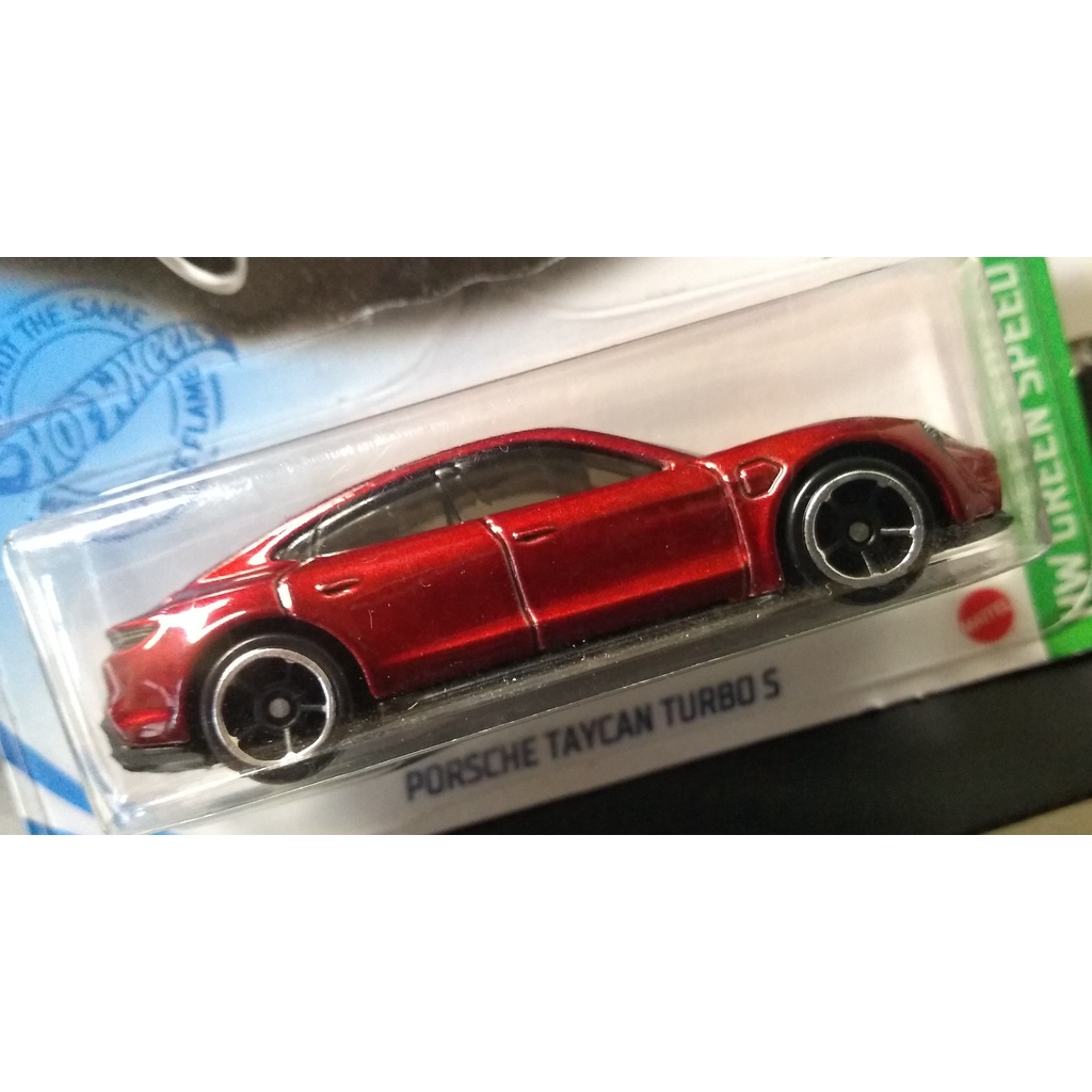 Hot Wheels Porsche Taycan Turbo S Hw Green Speed Shopee Brasil