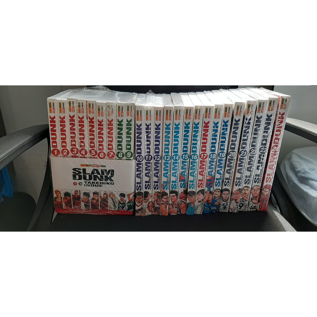 Coleção Slam Dunk volumes 1 a 24 Shopee Brasil