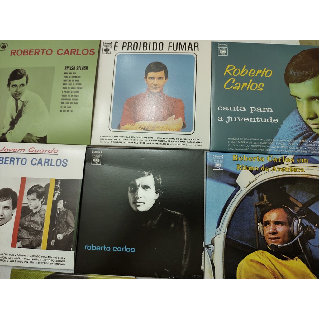 Roberto Carlos Pra Sempre Anos 60 Todos Os Cds Do Box Anos 60