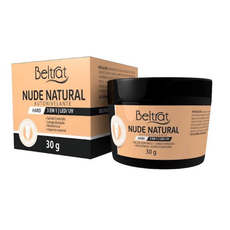 Gel Hard Para Unhas Beltrat Nude Natural G Shopee Brasil