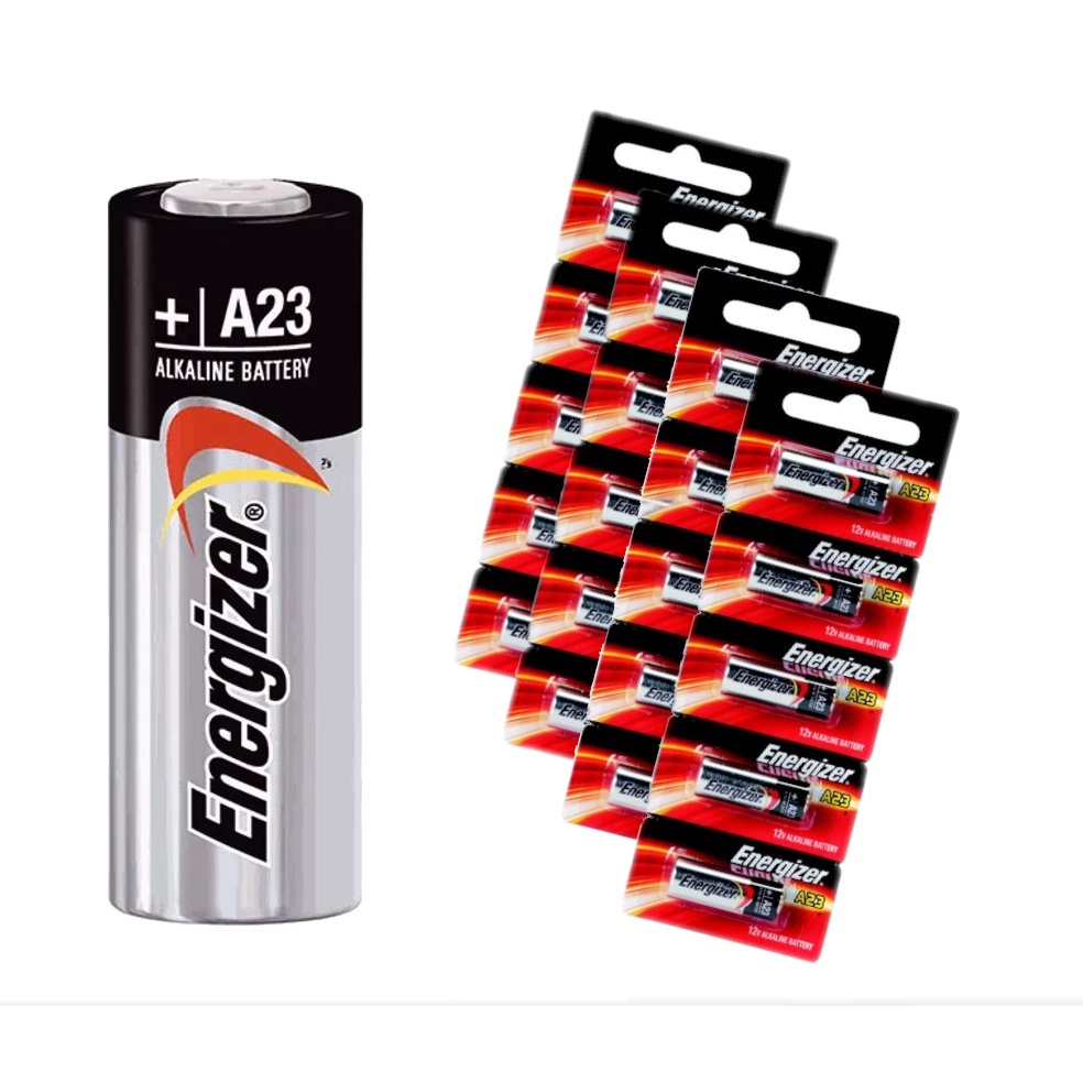 Pilha Bateria A23 12v Energizer Cartela C 20 Unid Shopee Brasil