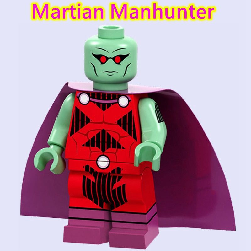 Caçador de Marte Martian Manhunter Lego minifigure DC Liga da justiça