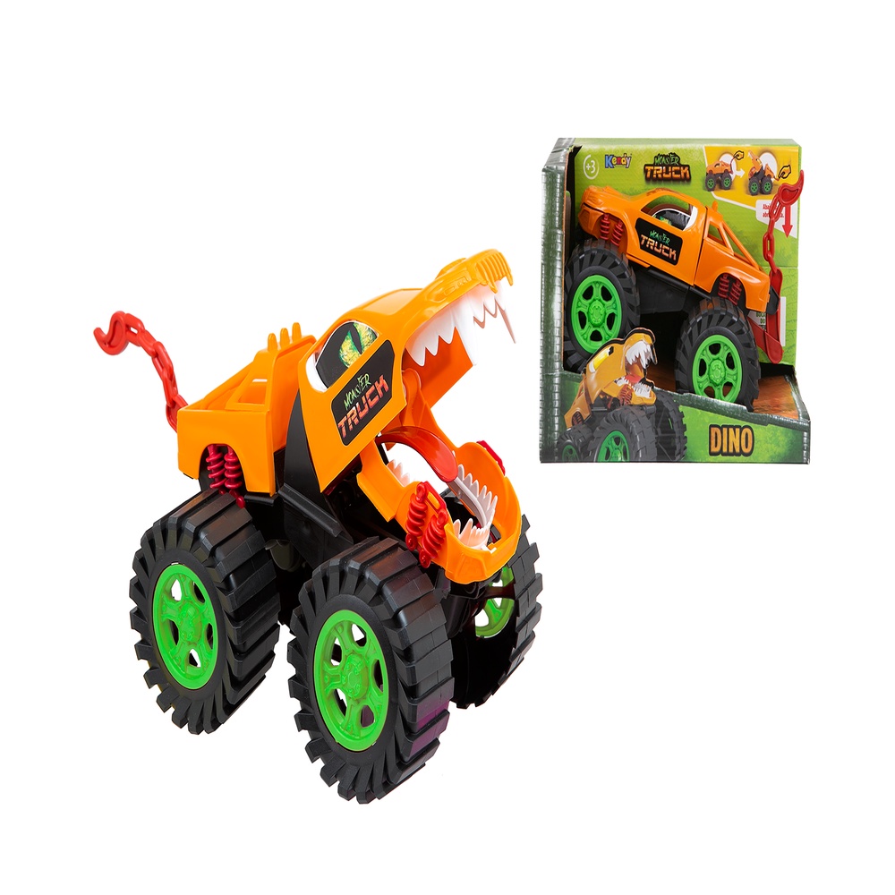 Carrinho De Brinquedo Monster Truck Dino Shopee Brasil