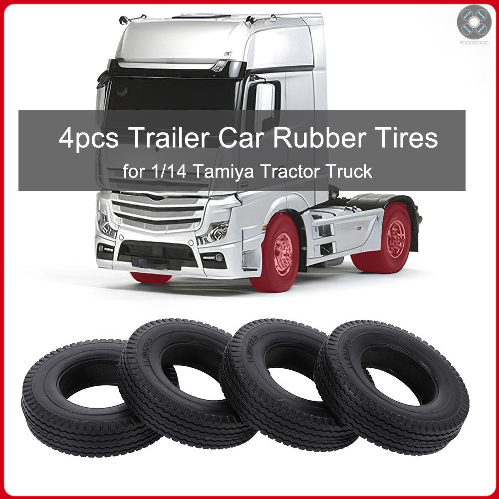 Pe As Pneu De Borracha De Trailer Para Trator De Tamiya