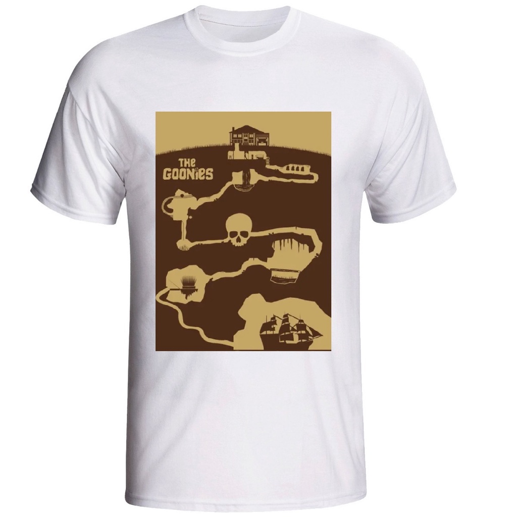 Camiseta Os Goonies Filme Antigo Classico Anos 80 Shopee Brasil