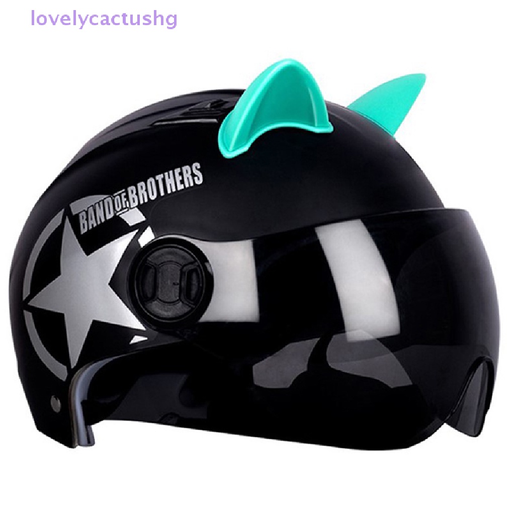 Ador Velcactushg Pcs Carro Capacete De Motocicleta Buzina Bonito Gato