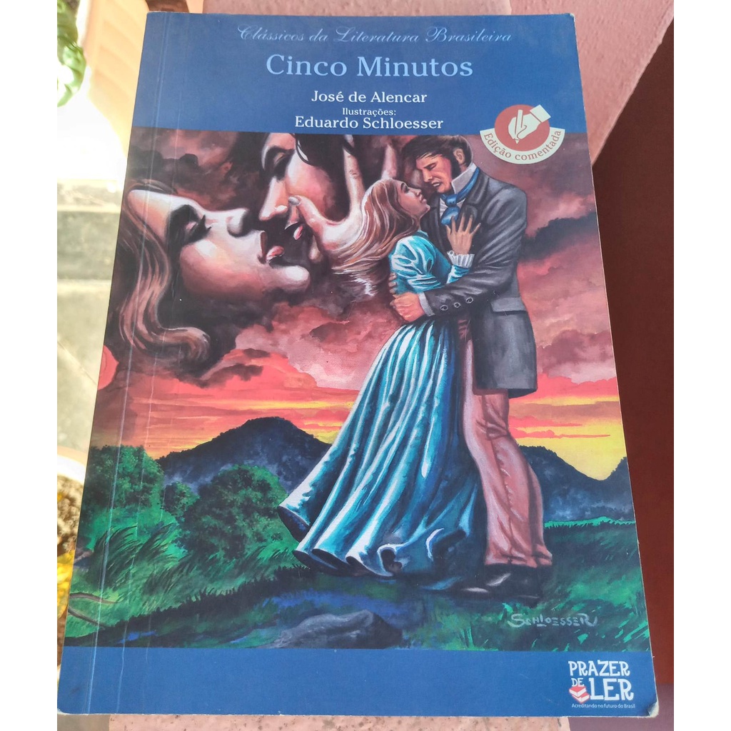 Livro Cinco Minutos José de Alencar Shopee Brasil