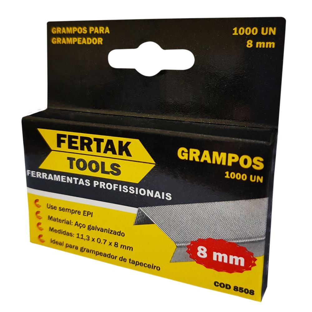 Grampo Para Grampeador De Tapeceiro 8mm 10mm 12mm Shopee Brasil