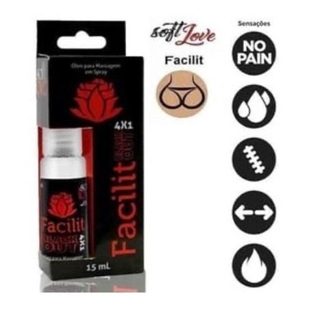 Creme Anestésico Anal Facilit Hot 4x1 Jatos Soft Love Shopee Brasil